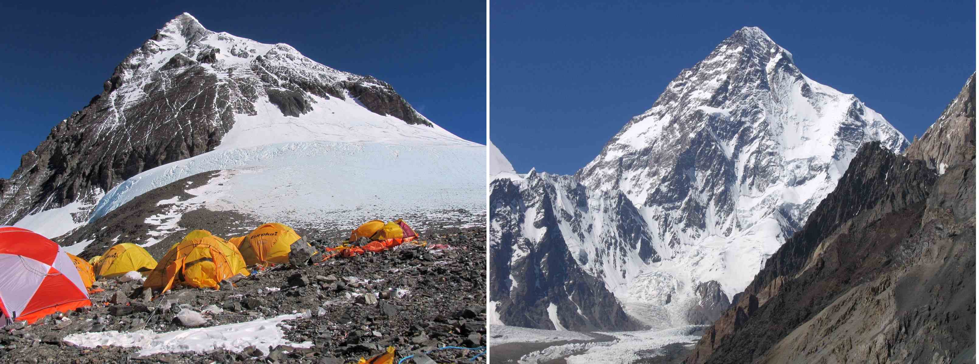 Comparing the Seven Summits and Seven Second Summits